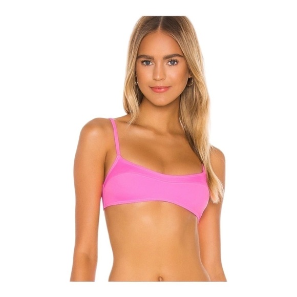 SOLID & STRIPED Other - Solid & Striped Elsa Bikini Top in Paparazzi NWT